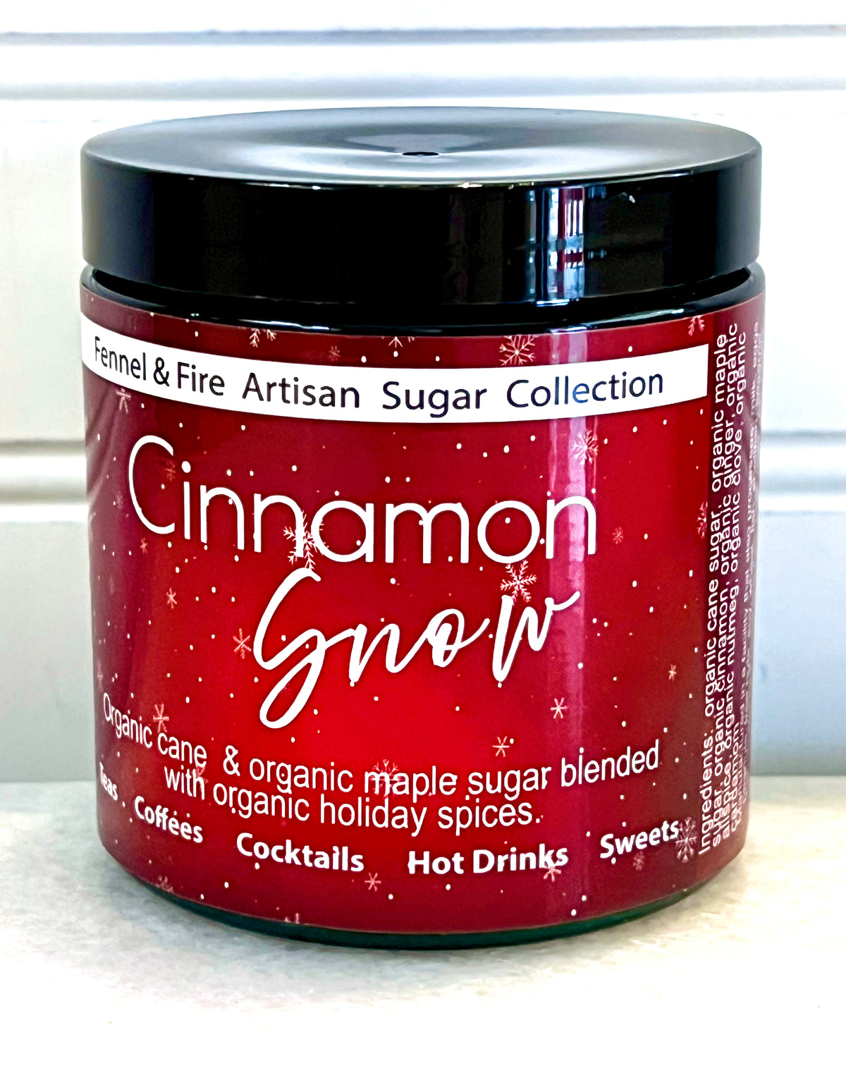 Cinnamon Snow Artisan Sugar