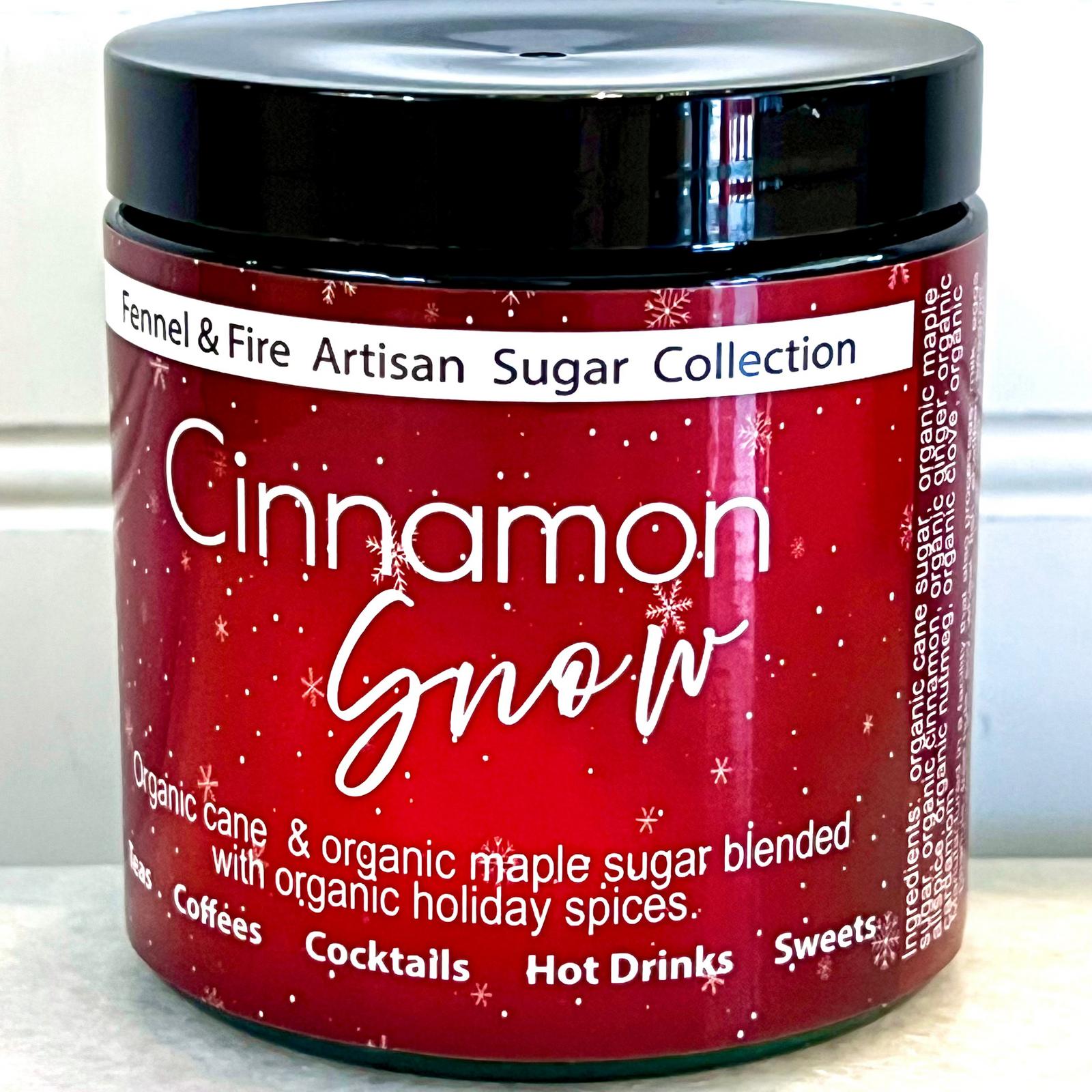 Cinnamon Snow Artisan Sugar