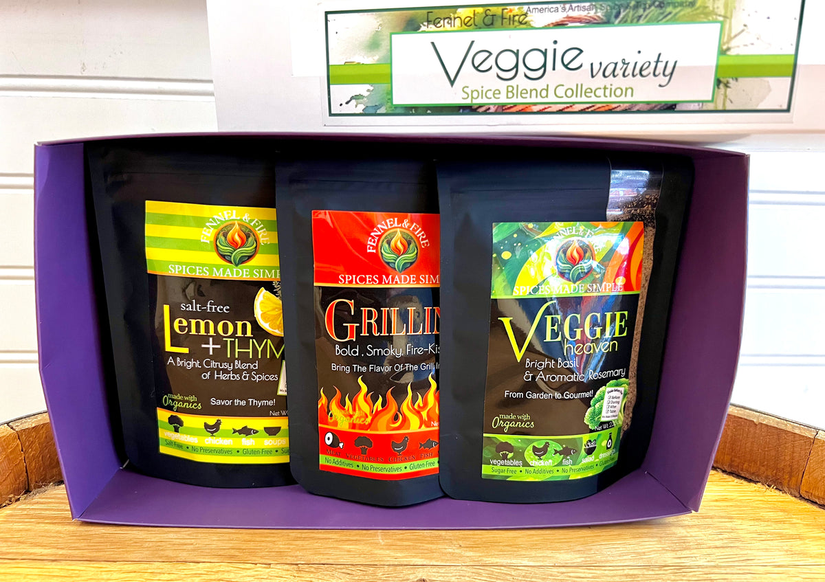 Veggie Variety Spice Blend Trio Gift Set