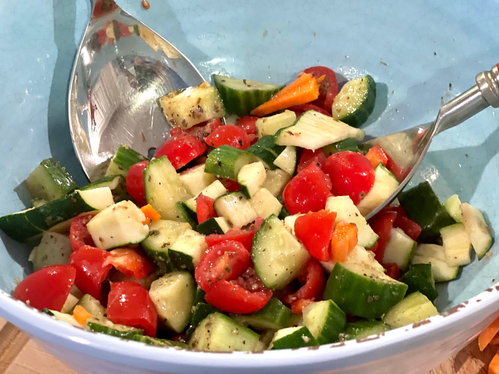 Tomato and Cucumber Salad