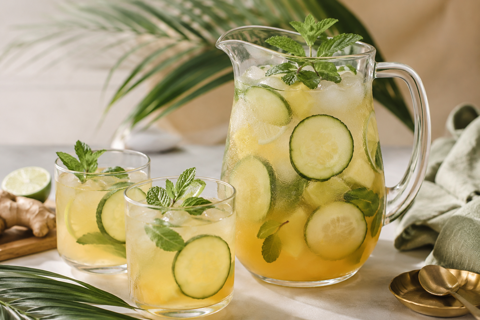 Ginger & Palm Sipper