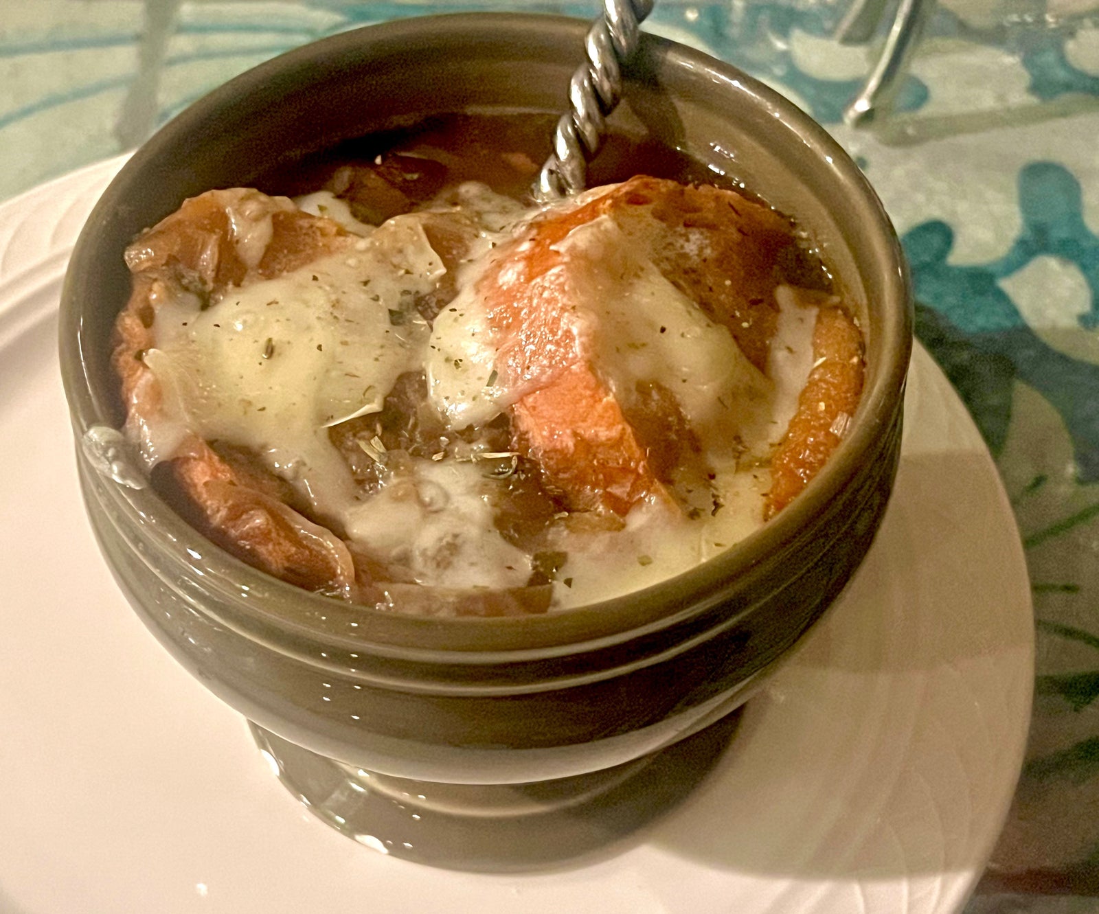 French Onion Soup with Leeks, Fennel, and Shallots