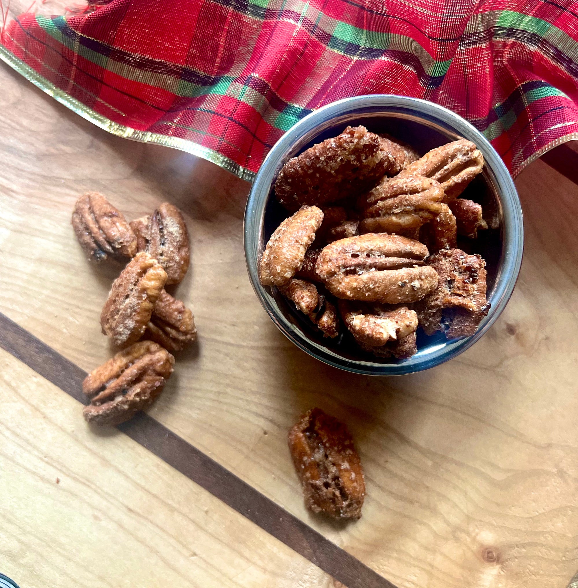Winter Spiced Pecans