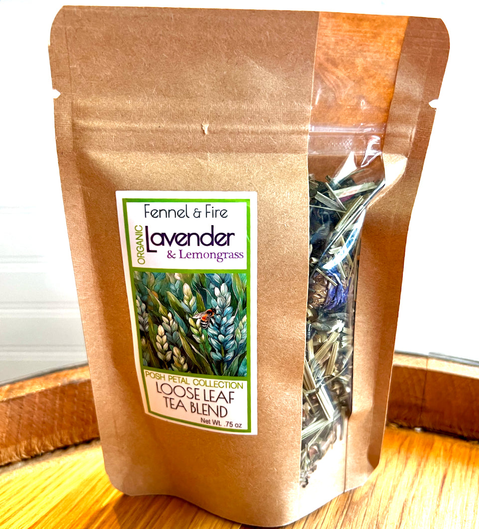 Lavender & Lemongrass Loose Leaf Tea image 2