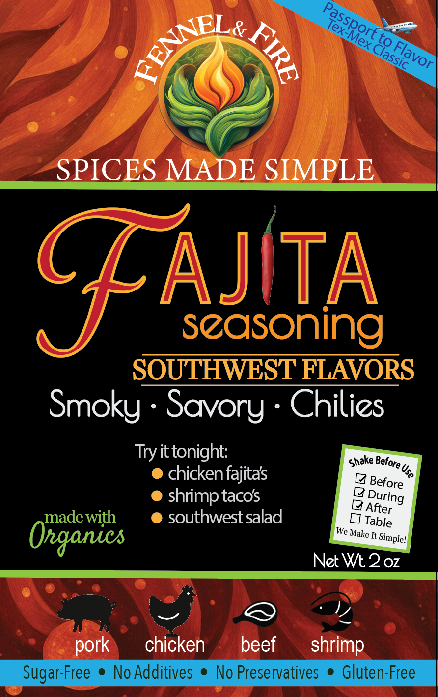 FAJITA SPICE BLEND