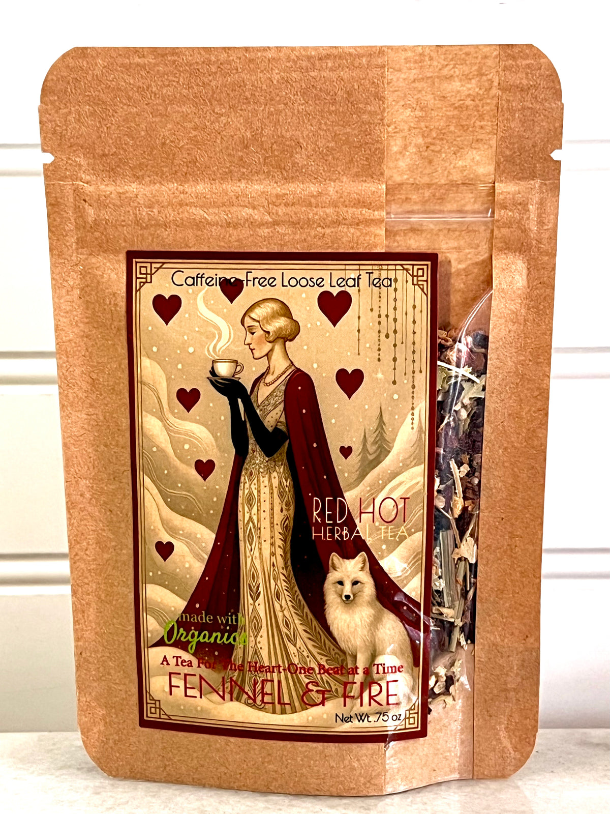 Red Hot Loose Leaf Tea Blend Caffeine-free