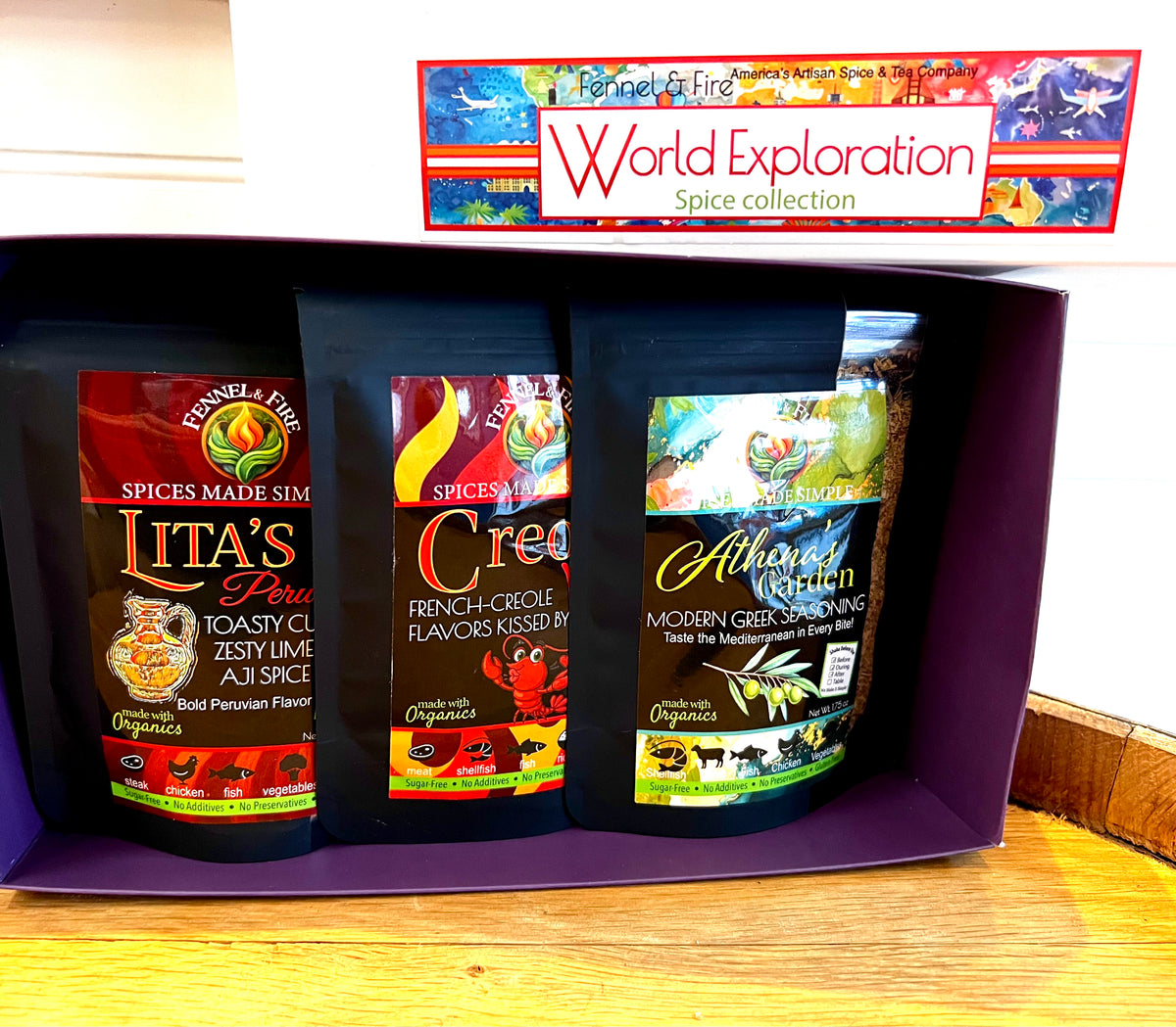 World Exploration  Spice Blend Gift Collection