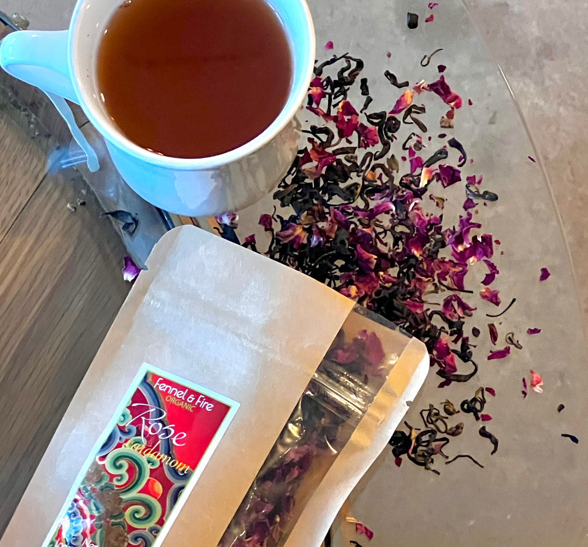 Rose & Cardamom Tea Blend image 1